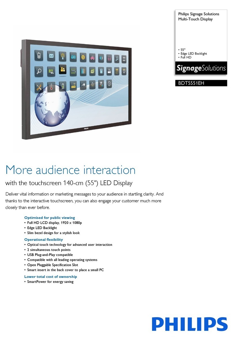 Philips Signage Solutions BDT5551EH/02 User manual