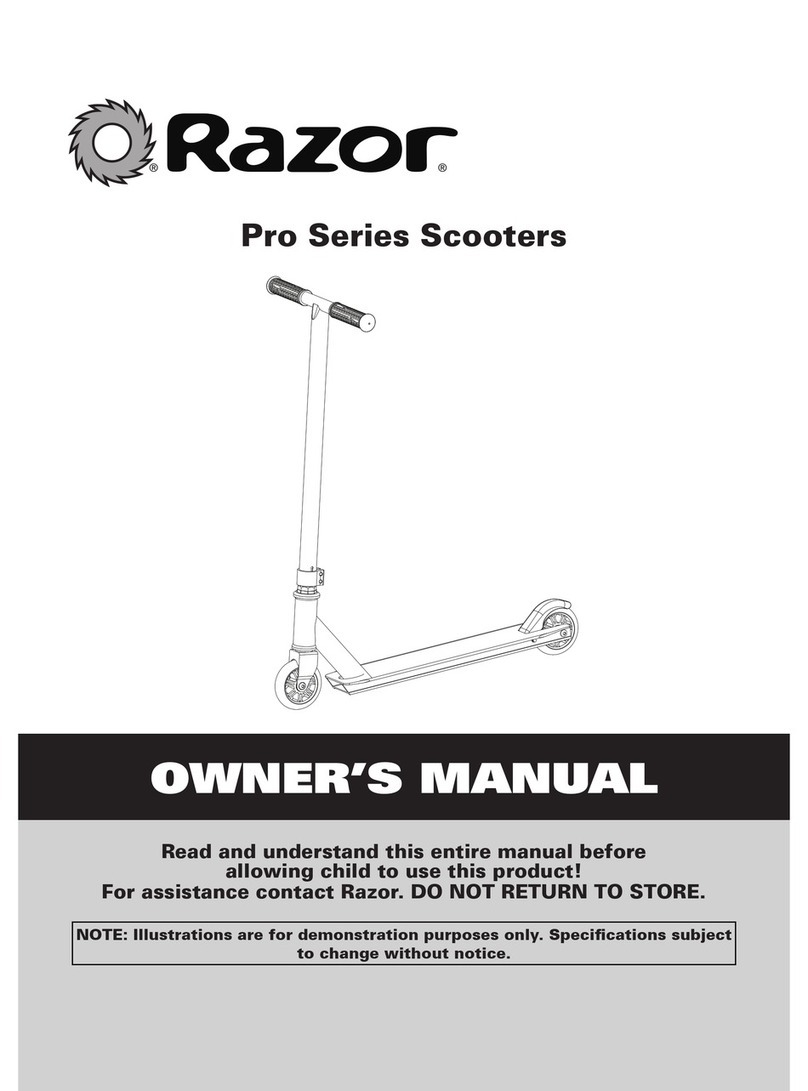 Razor Pro Series User manual Razor Pro Series User manual