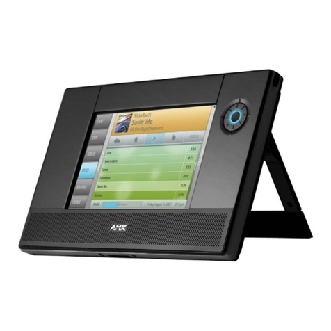 AMX Modero Viewpoint MVP-5200i Parts list manual AMX Modero Viewpoint MVP-5200i Parts list manual