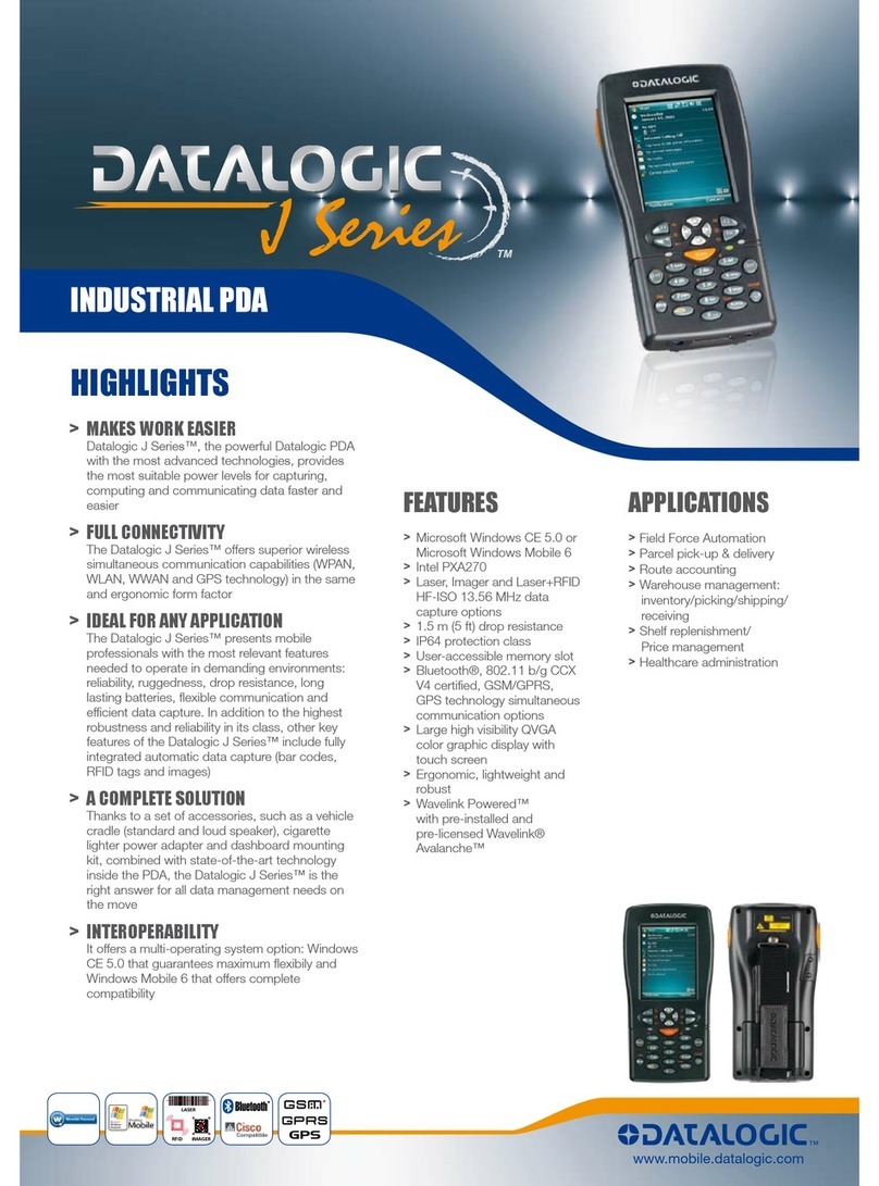 Datalogic J Series Brochure & specs