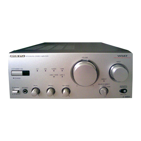 Onkyo A-905X User manual