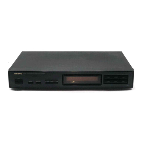 Onkyo T-403 User manual