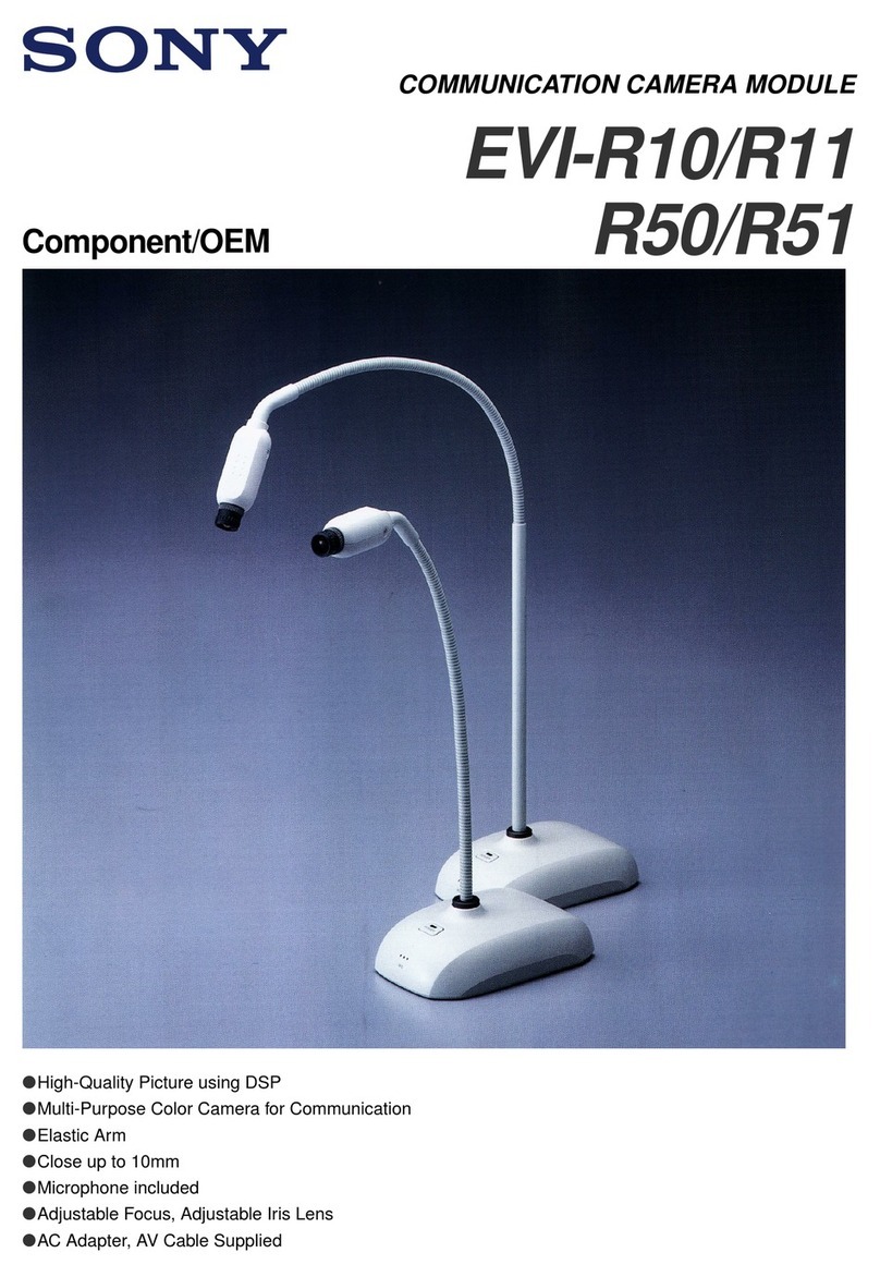 Sony EVI-R10 Service manual