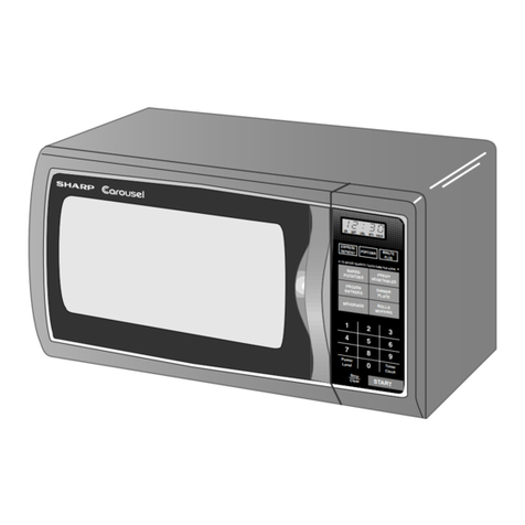 Sharp R-209EK User manual