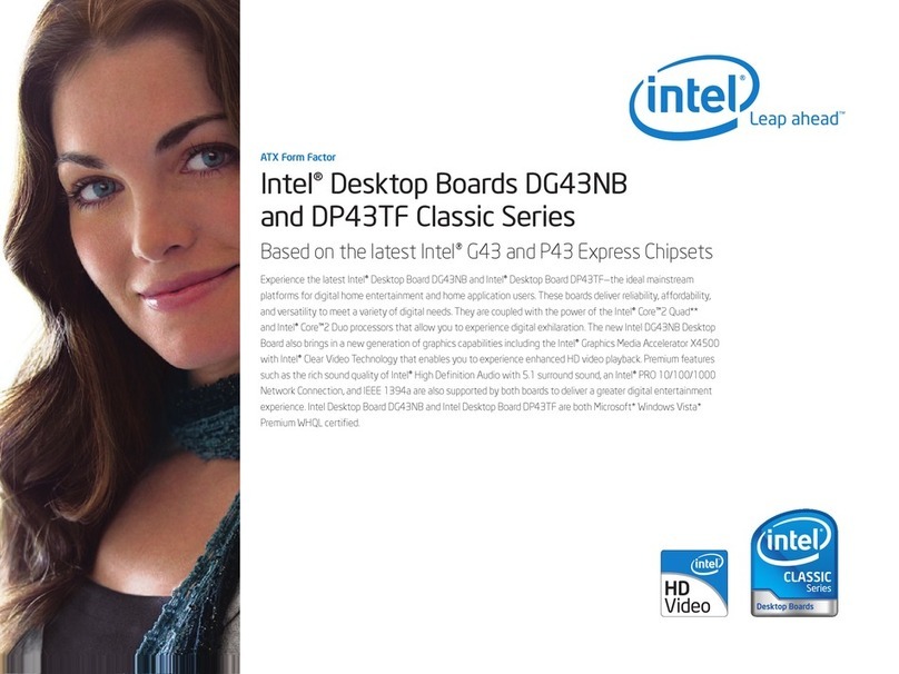 Intel DG43NB - Desktop Board Classic Series... User manual