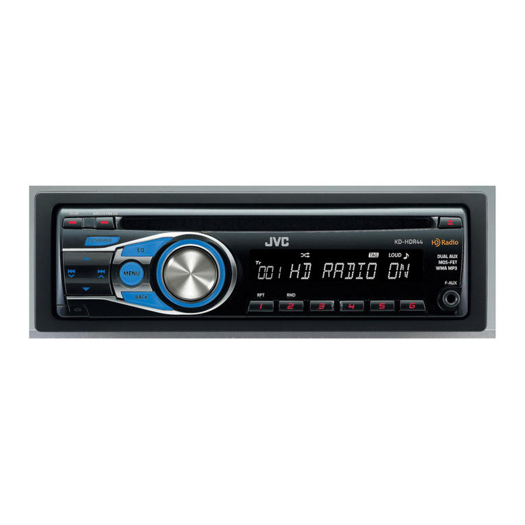 JVC KD-HDR44 User manual
