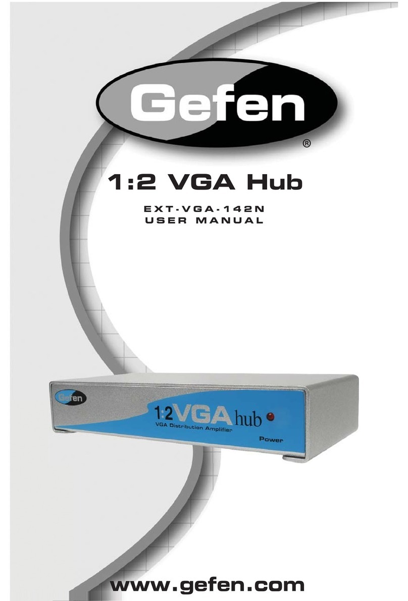 Gefen EXT-VGA-142N User manual