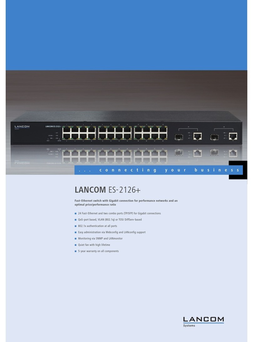 Lancom ES-2126+ Brochure & specs