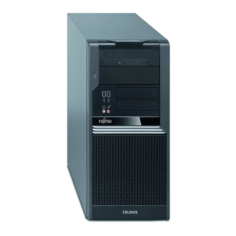 Fujitsu CELSIUS W370 E85+ User manual