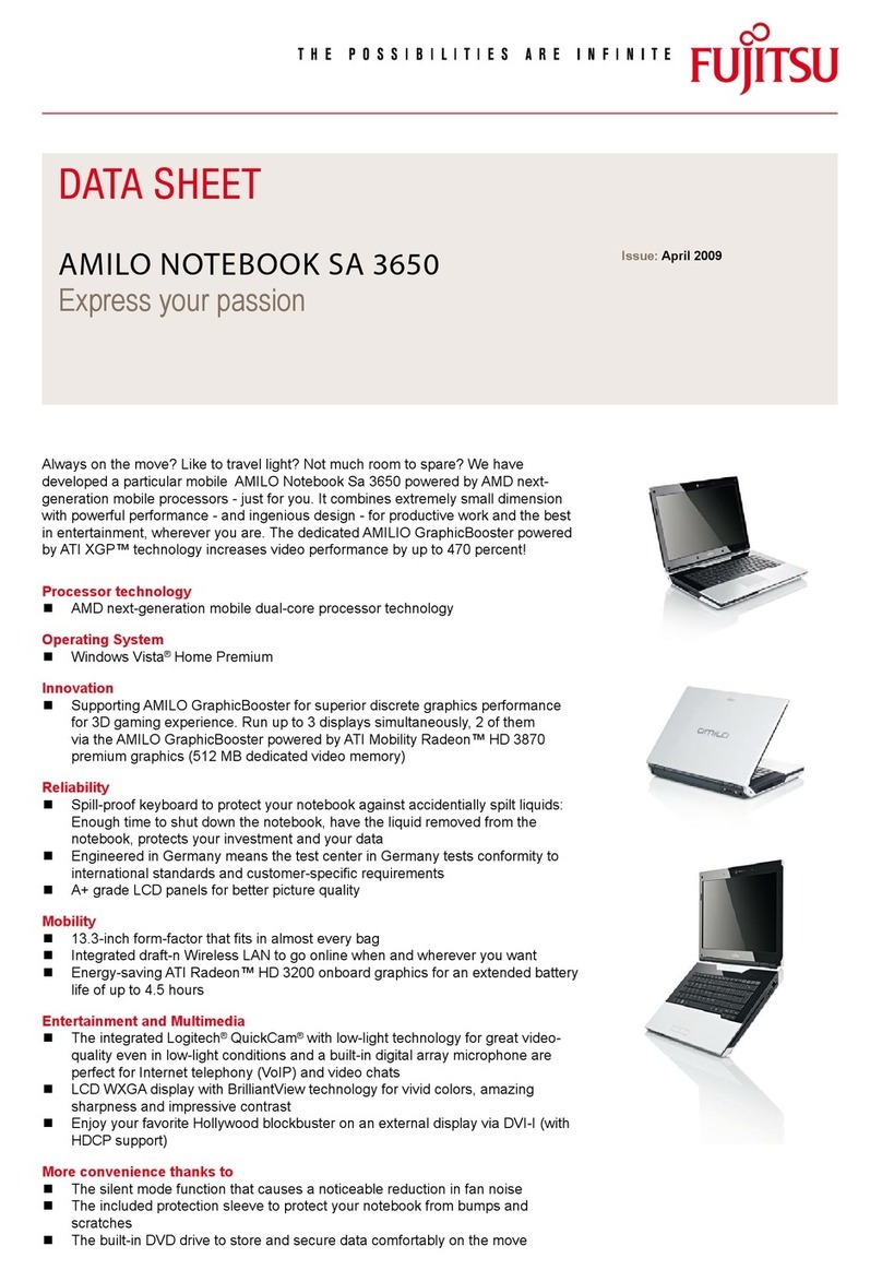 Fujitsu AMILO Sa 3650 User manual