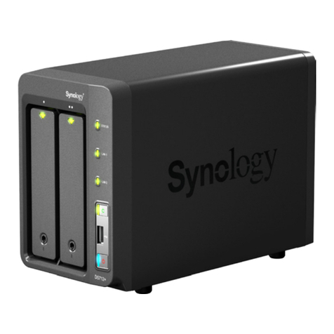 Synology DiskStation DS712+ User manual