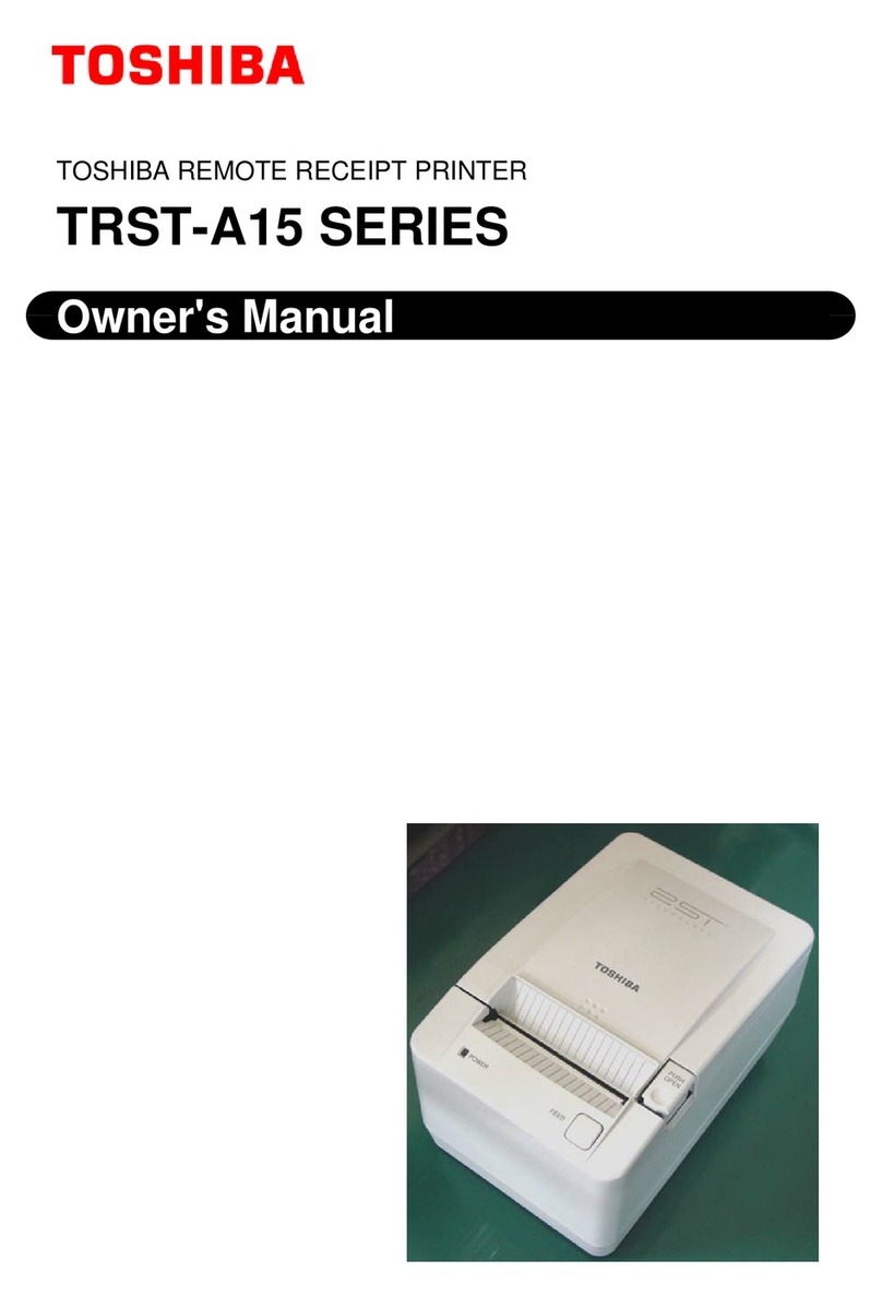 Toshiba TRST-A15 SERIES owner's manual