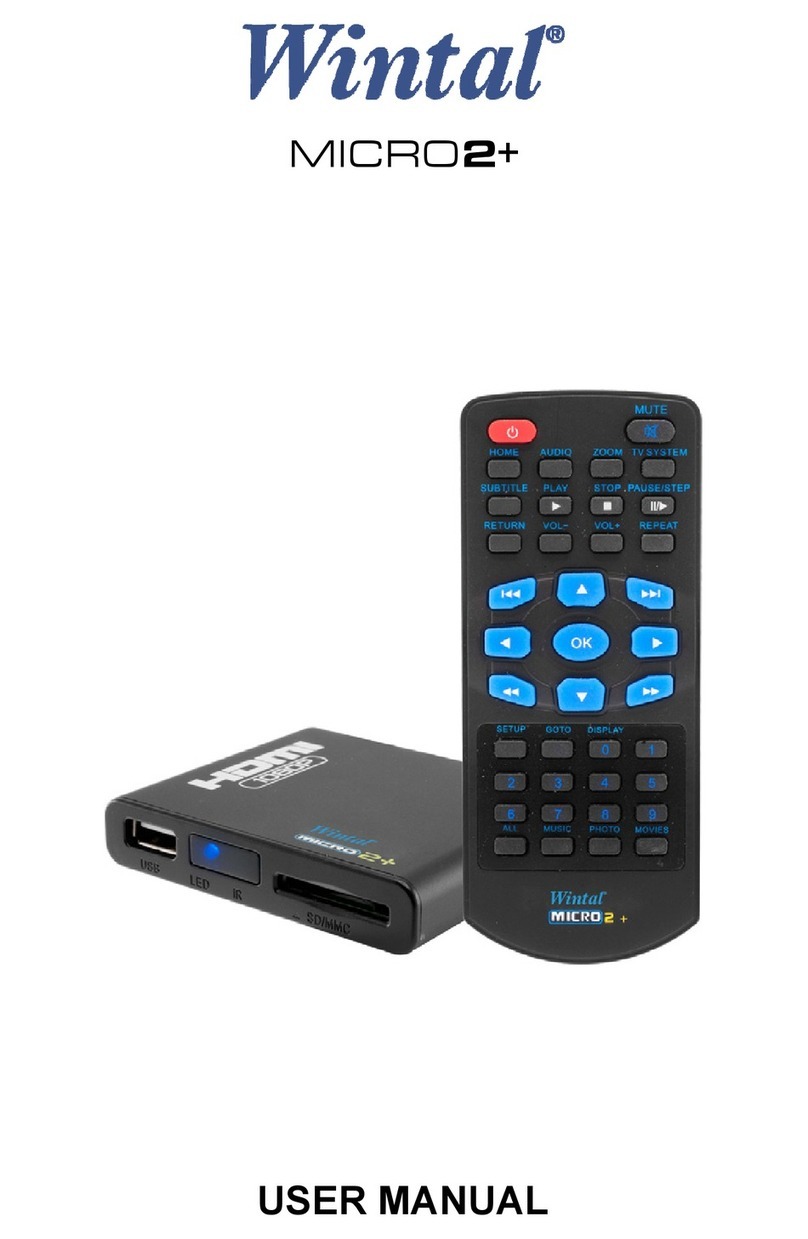 Wintal MICRO2+ user manual