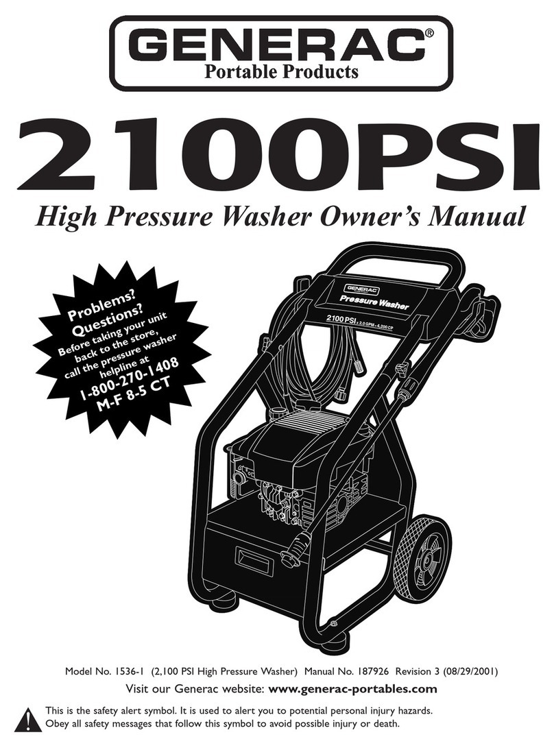 Generac Portable Products 2100PSI owner's manual Generac Portable Products 2100PSI owner's manual