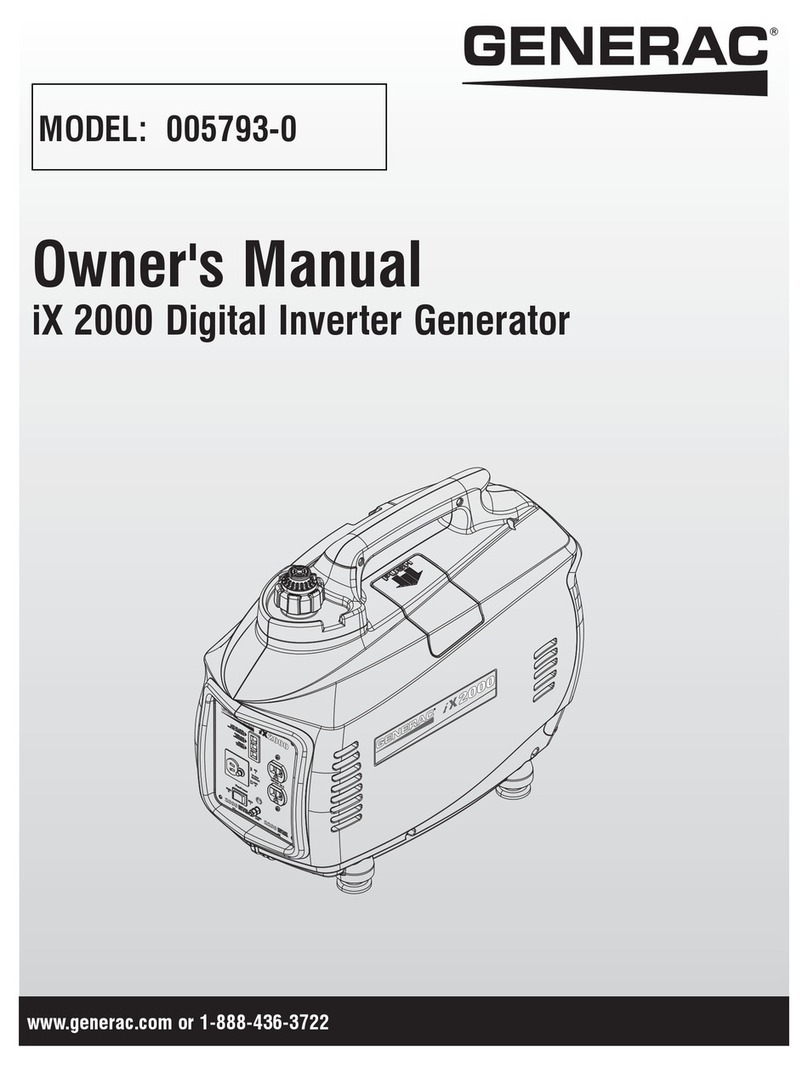 Generac Power Systems 005793-0 User manual