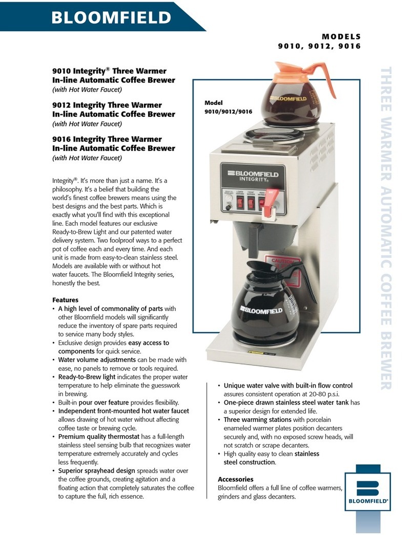 Bloomfield Integrity 9010 User manual