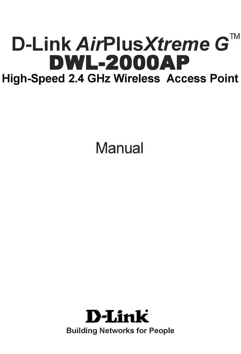 D-Link AirPlus Xtreme G DWL-2000AP User manual