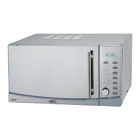 Defy DMO 349 Metallic User manual