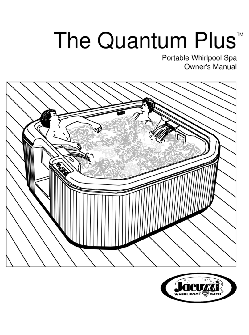 Jacuzzi The Quantum Plus owner's manual