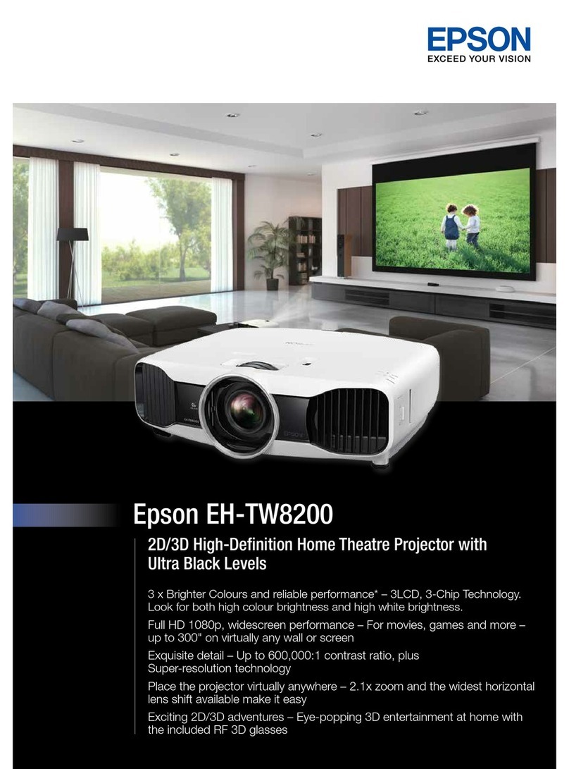 Epson EH-TW8200 User manual