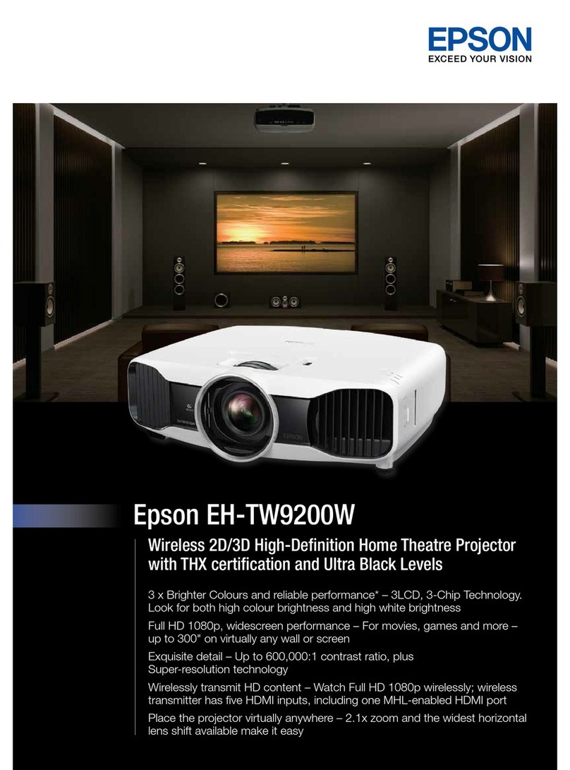 Epson EH-TW9200W User manual