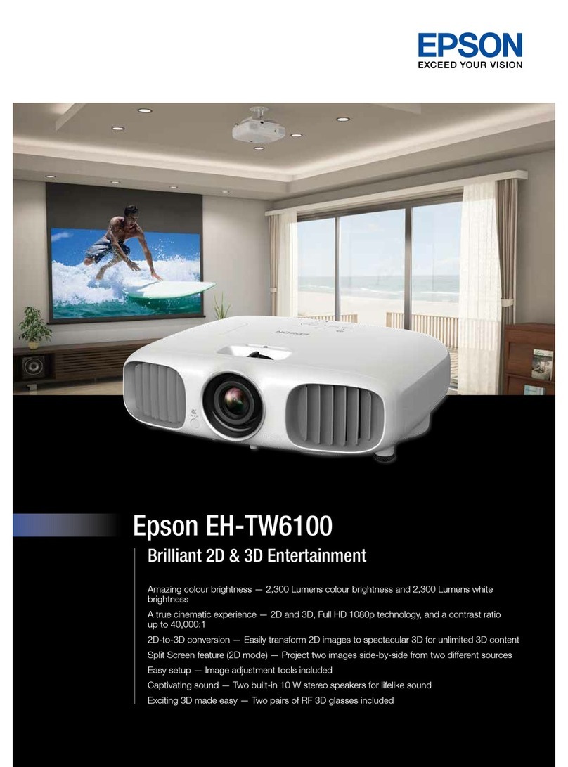 Epson EH-TW6100 User manual