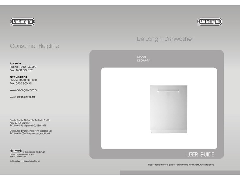 DeLonghi DEDW97FI User manual