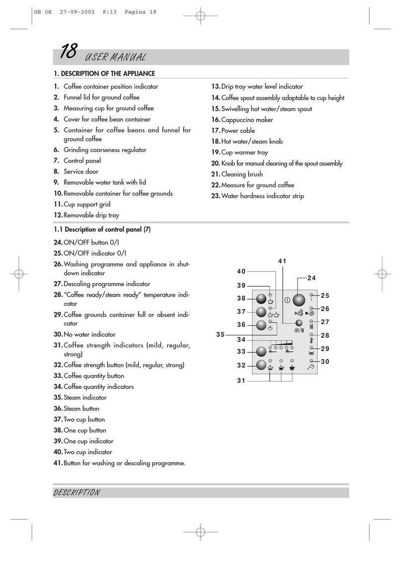 DeLonghi EC 200.CD user manual