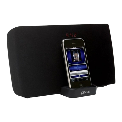 Gear4 HouseParty SmartDock PG476 User manual
