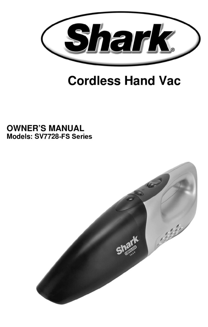Shark SV7728-FS Series User manual