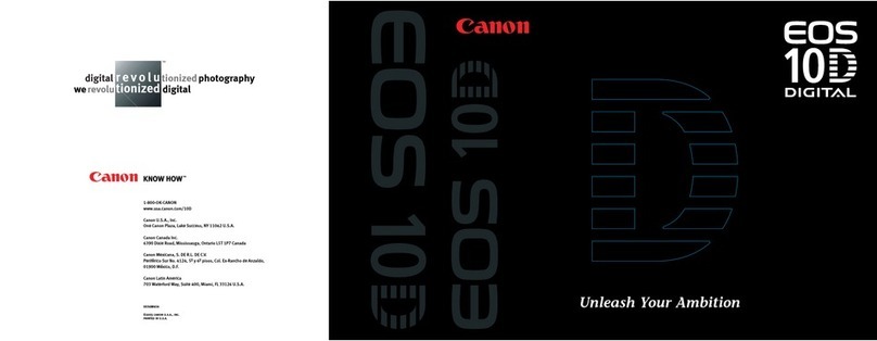 Canon EOS 10D Digital User manual