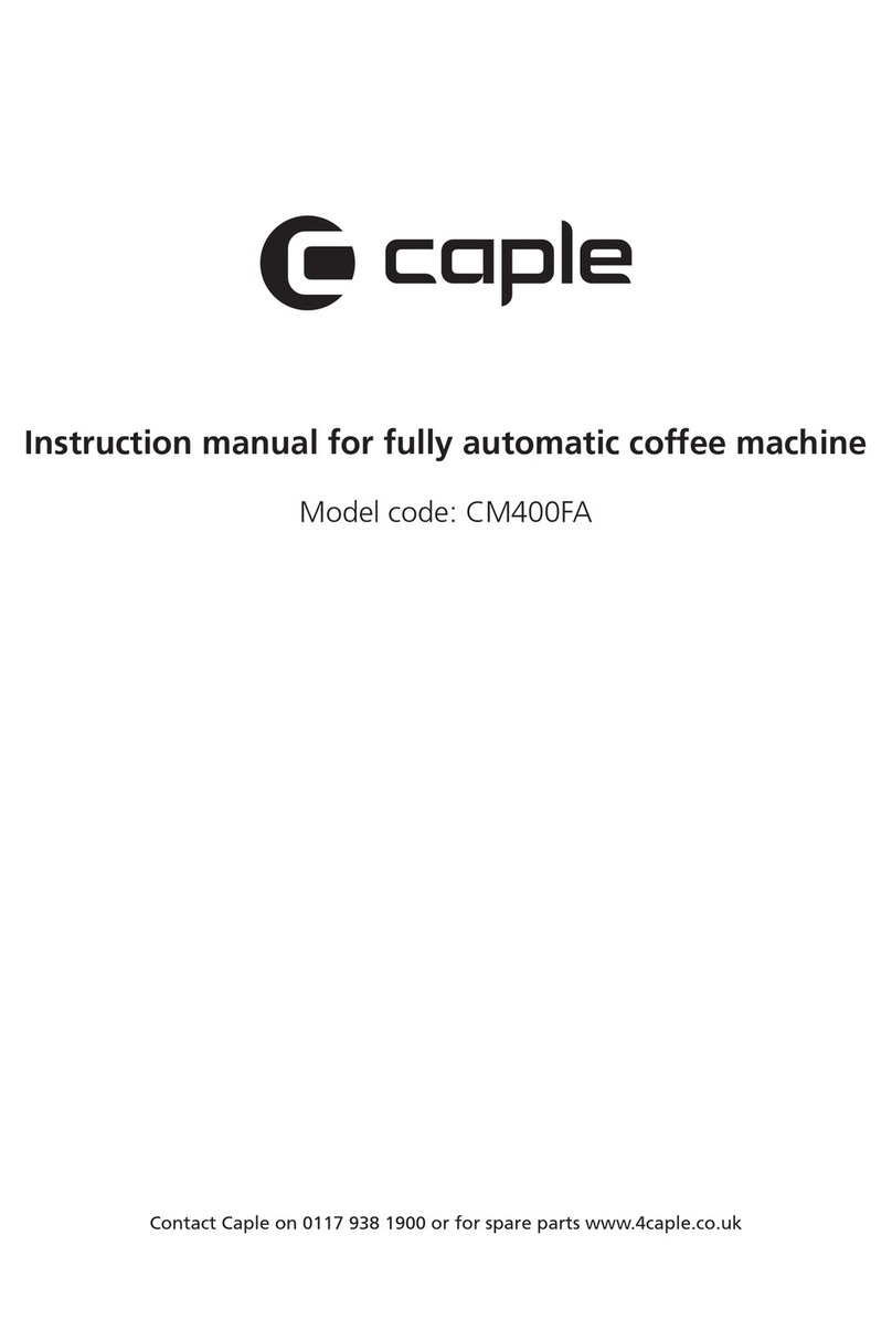 Caple CM400FA User manual
