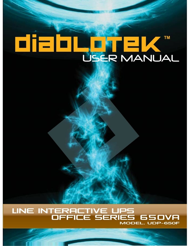 Diablotek UDP-650F user manual