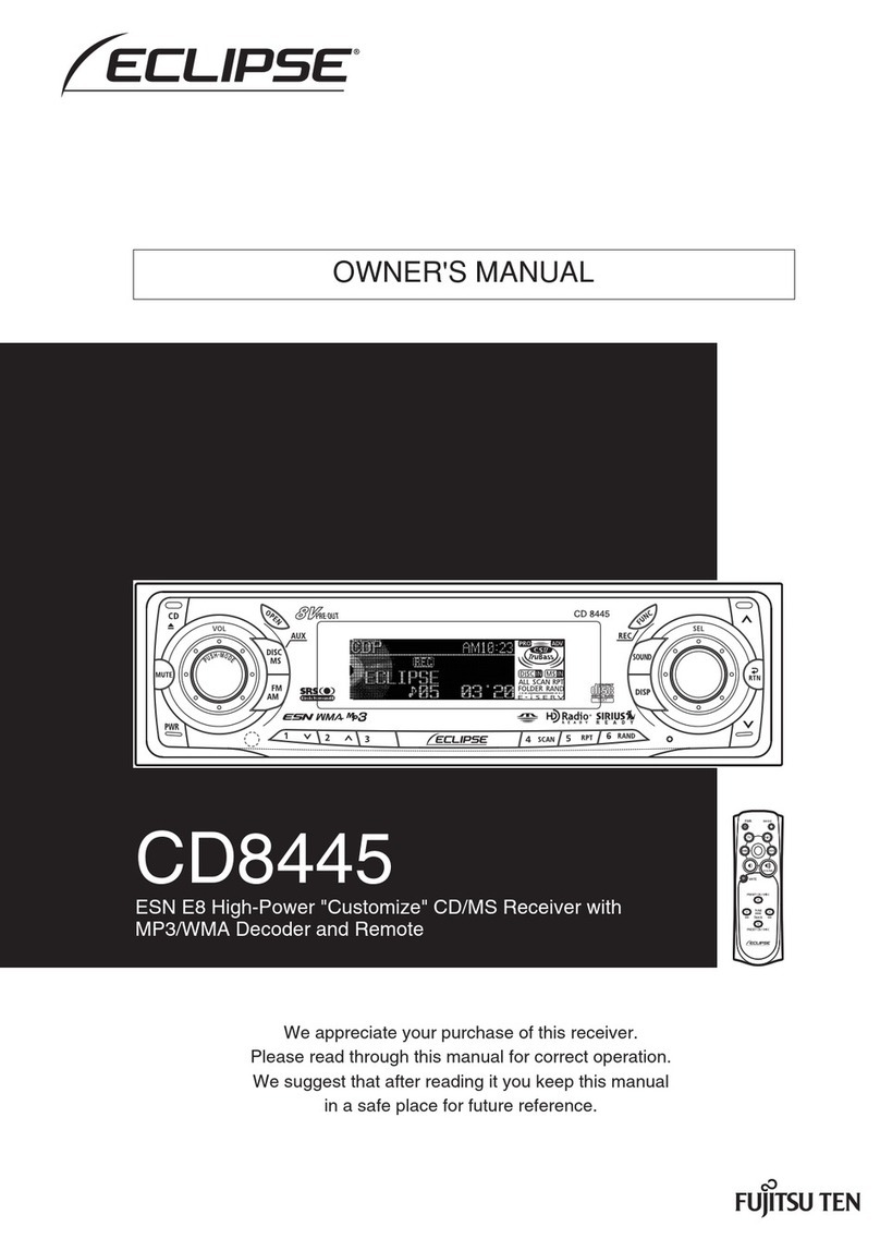 Eclipse CD8445 owner's manual