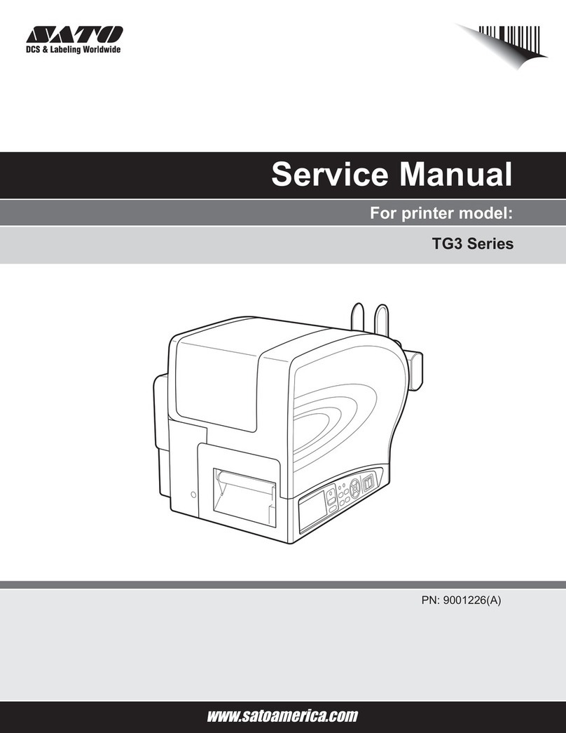 SATO 9001226(A) User manual SATO 9001226(A) User manual