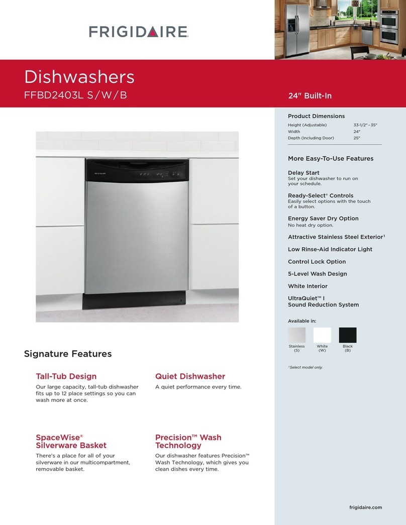 Frigidaire FFBD2403L S User manual Frigidaire FFBD2403L S User manual