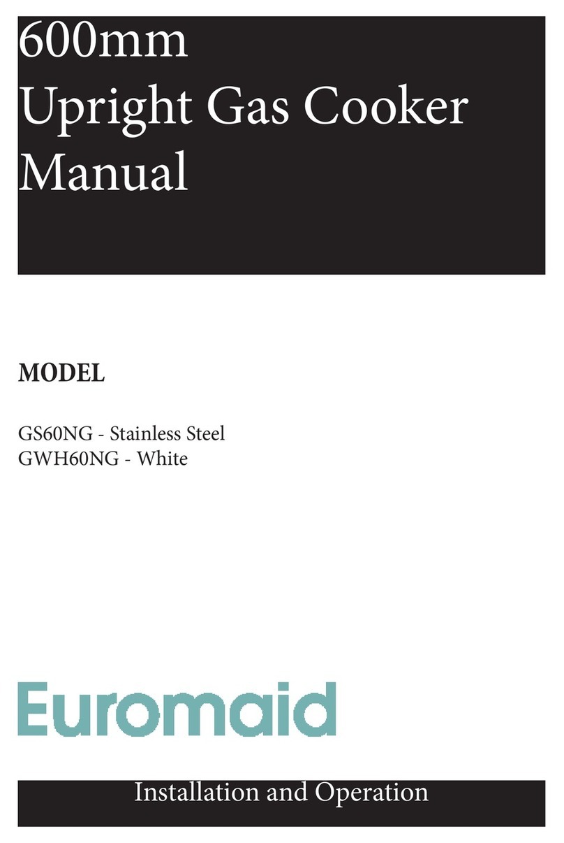 Euromaid GS60NG User manual Euromaid GS60NG User manual