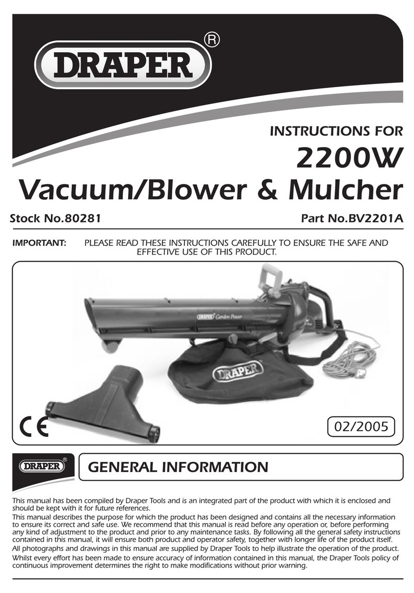 Draper BV2201A instructions