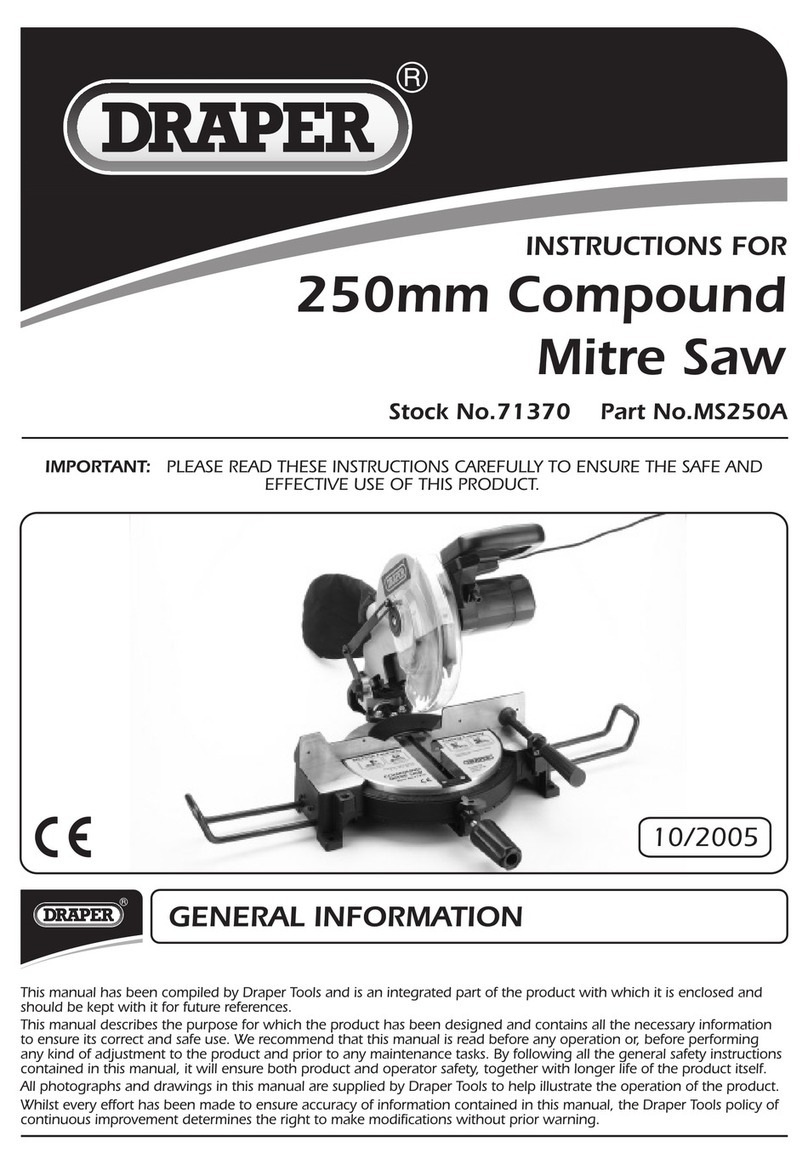 Draper MS250A instructions