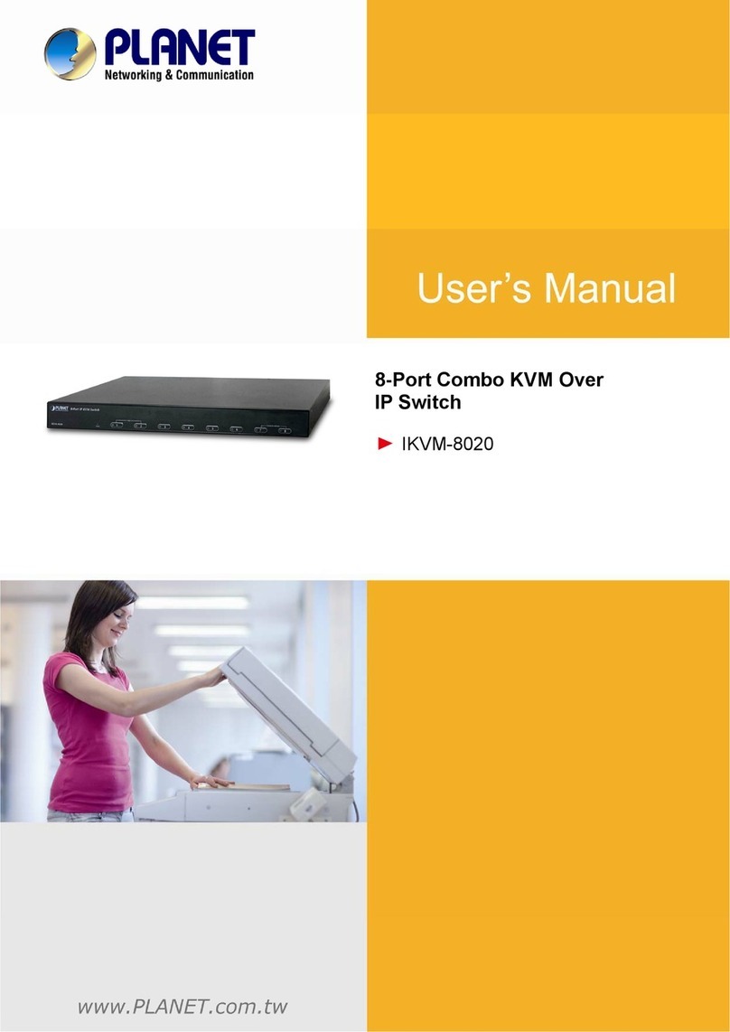 Planet IKVM-8020 User manual