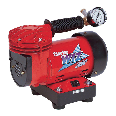 Clarke WIZ - MINI Operating and maintenance instructions