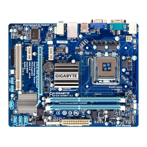 Gigabyte GA-G41MT-S2 user manual