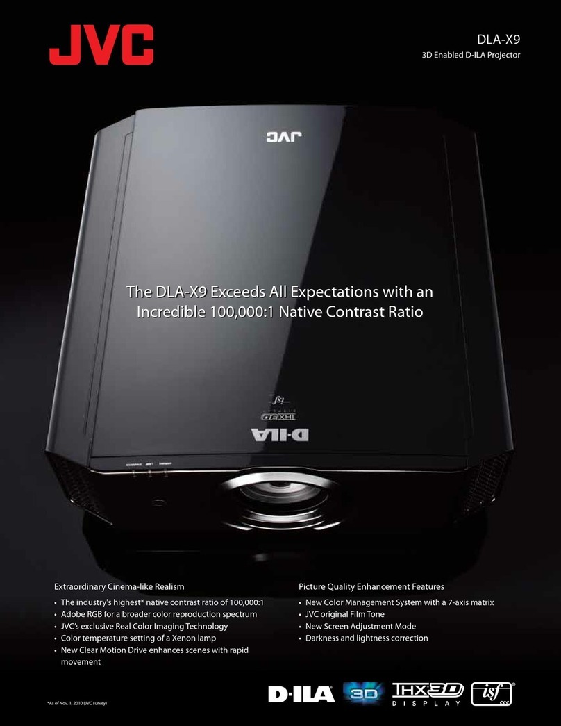 JVC DLA-X9 User manual