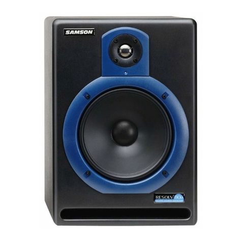 Samson RESOLV 80a User manual