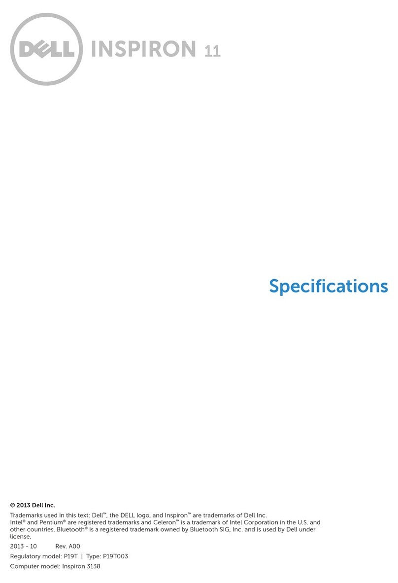 Dell Inspiron 11 User manual