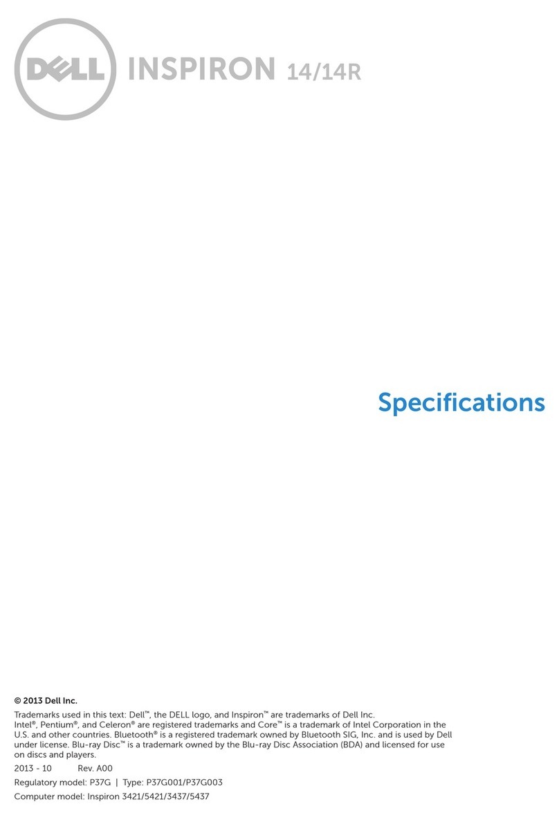 Dell Inspiron 14 User manual