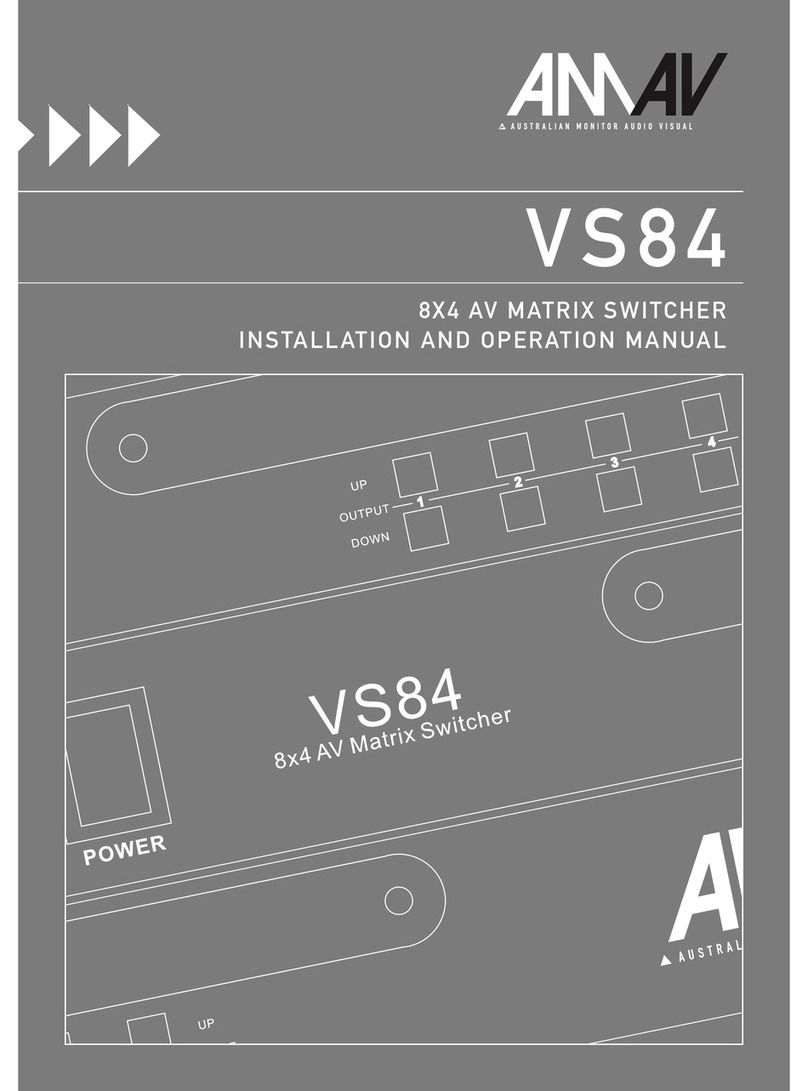 AMAV VS84 User manual