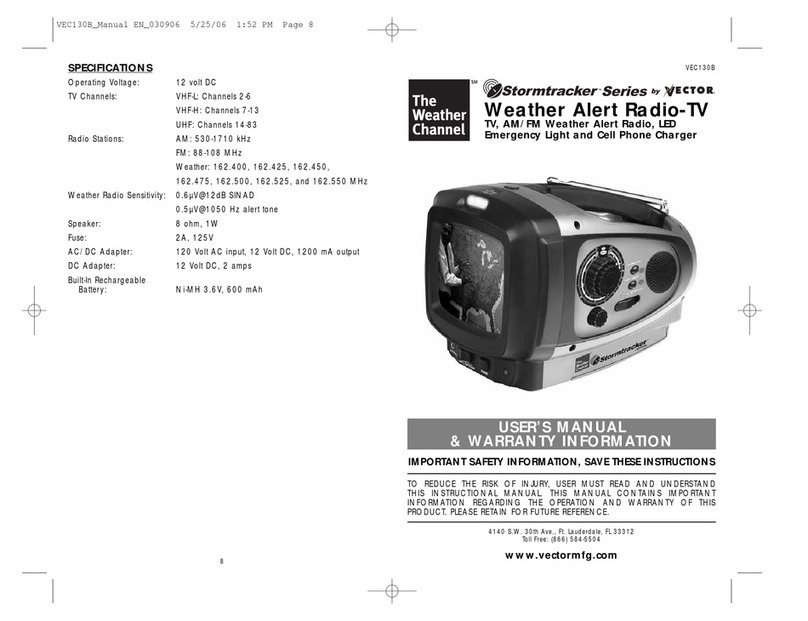 Vector Stormtracker Series Instruction Manual