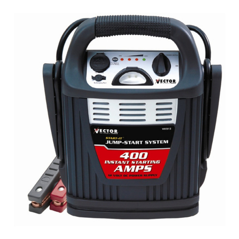 Vector START-IT Jump-Starter Instruction Manual