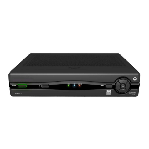 Motorola VIP 1216 PVR user guide
